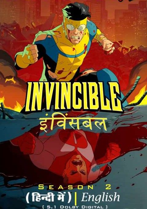 poster of Invincible (Season 2) 2024 (Episode 4) Hindi Dubbed