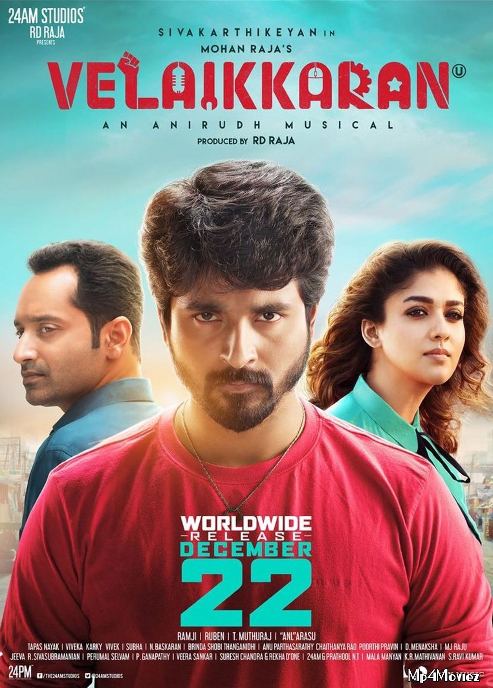 poster of Jaago (Velaikkaran) 2017 Hindi Dubbed UNCUT HDRip