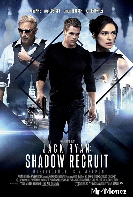 poster of Jack Ryan: Shadow Recruit (2014) Hindi Dubbed BRRip