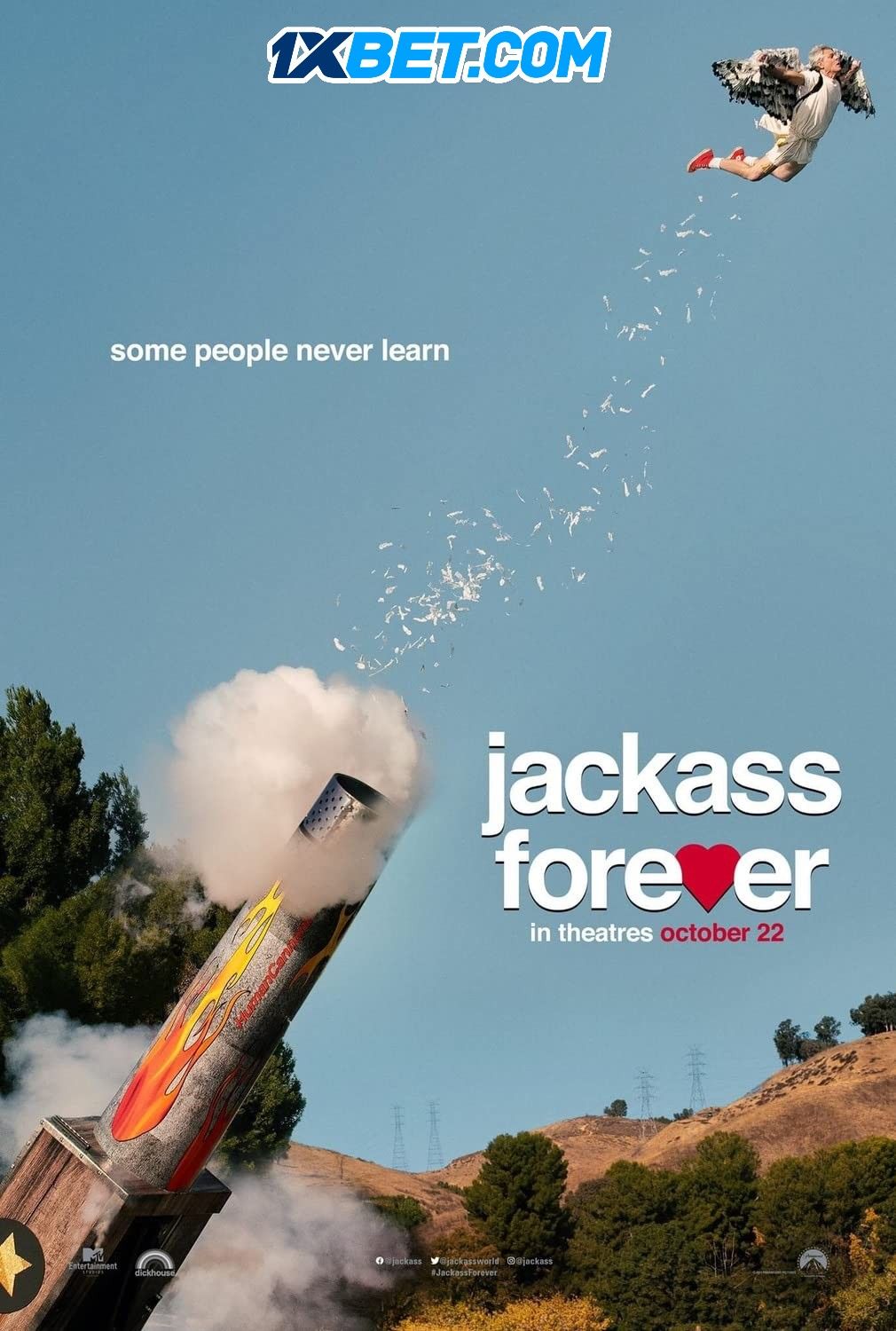 Jackass Forever (2022) Telugu (Voice Over) Dubbed CAMRip download full movie