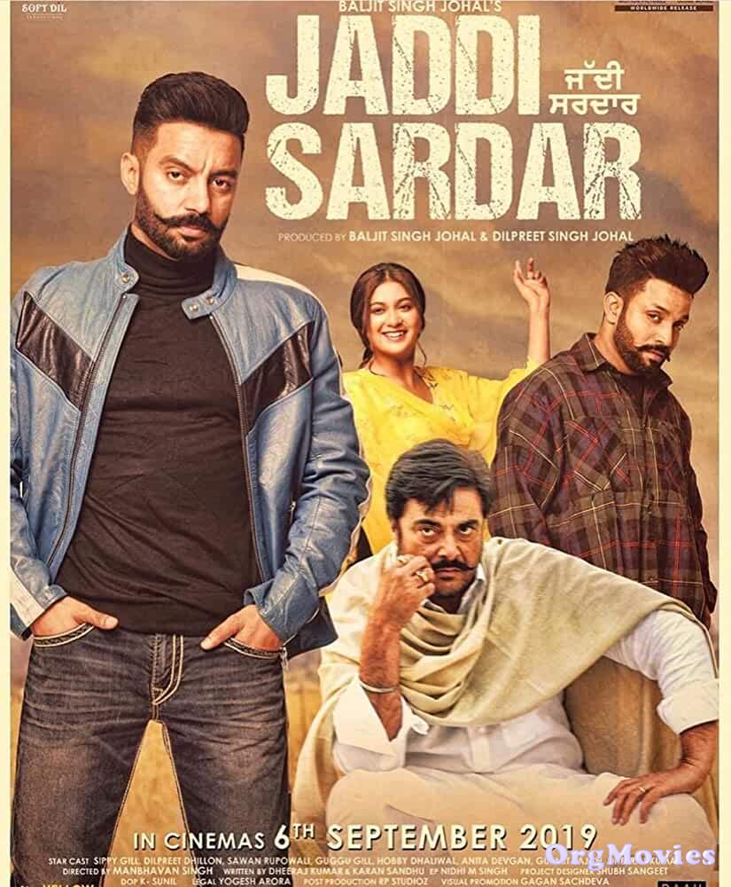 poster of Jaddi Sardar 2019 Punjabi Full Movie