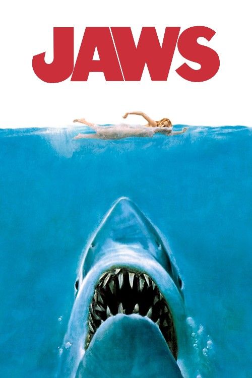 poster of Jaws (1975) Hindi Dubbed Movie