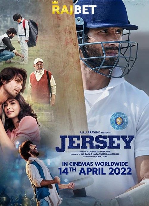 poster of Jersey (2022) Hindi HQ PreDVDRip