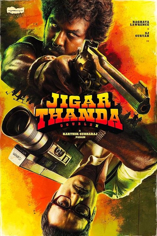 poster of Jigarthanda Double X (2023) Hindi ORG Dubbed Movie