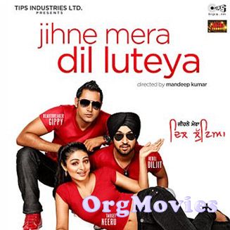 poster of Jihne Mera Dil Luteya 2011 Punjabi Full Movie