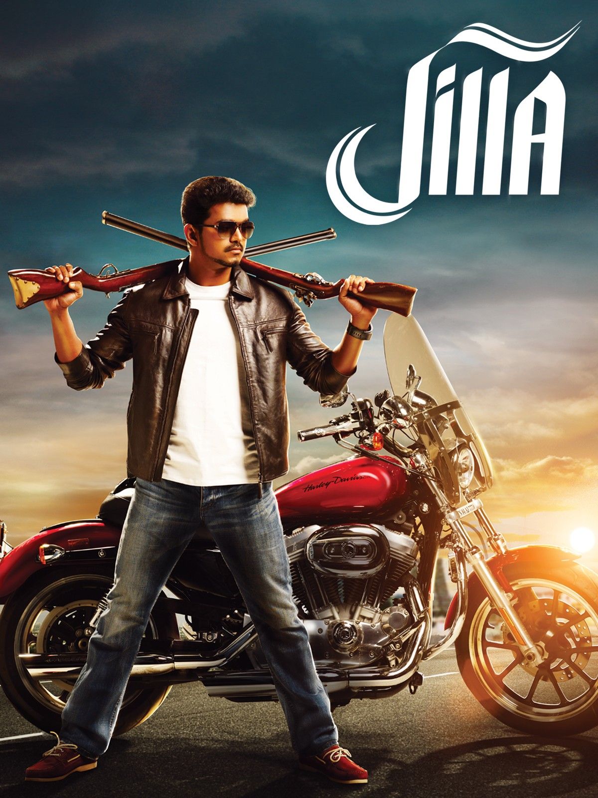 poster of Jilla (2014) Hindi Dubbed BluRay