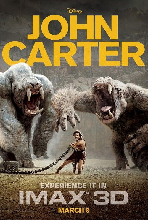 poster of John Carter (2012) Hindi Dubbed