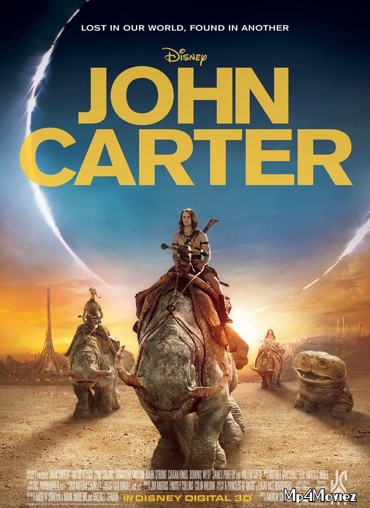 poster of John Carter 2012 Hindi Dubbed Full Movie