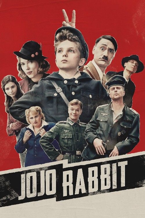 poster of Jojo Rabbit (2019) ORG Hindi Dubbed Movie