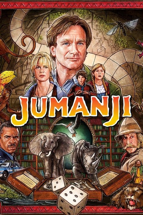 poster of Jumanji (1995) Hindi Dubbed BluRay