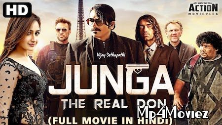 poster of Junga The Real Don 2019 Hindi Dubbed Movie