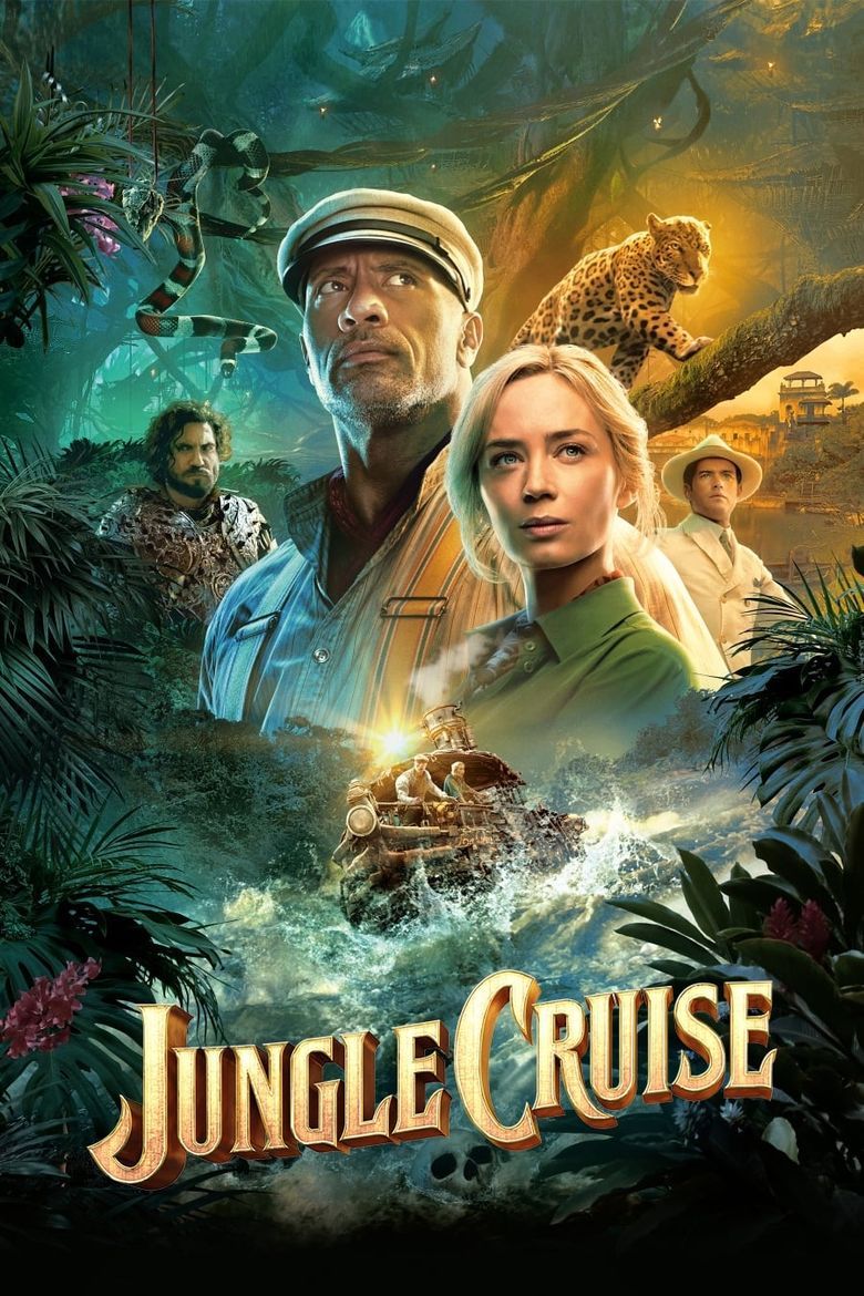 poster of Jungle Cruise (2021) Hindi Dubbed BluRay