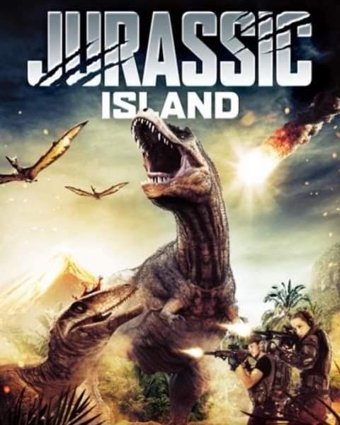 poster of Jurassic Island (2022) English HDRip