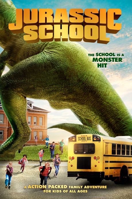 poster of Jurassic School (2017) Hindi Dubbed BluRay