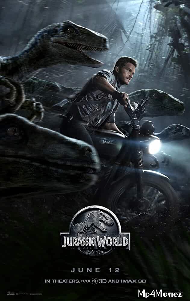 poster of Jurassic World 2015 Hindi Dubbed full Movie