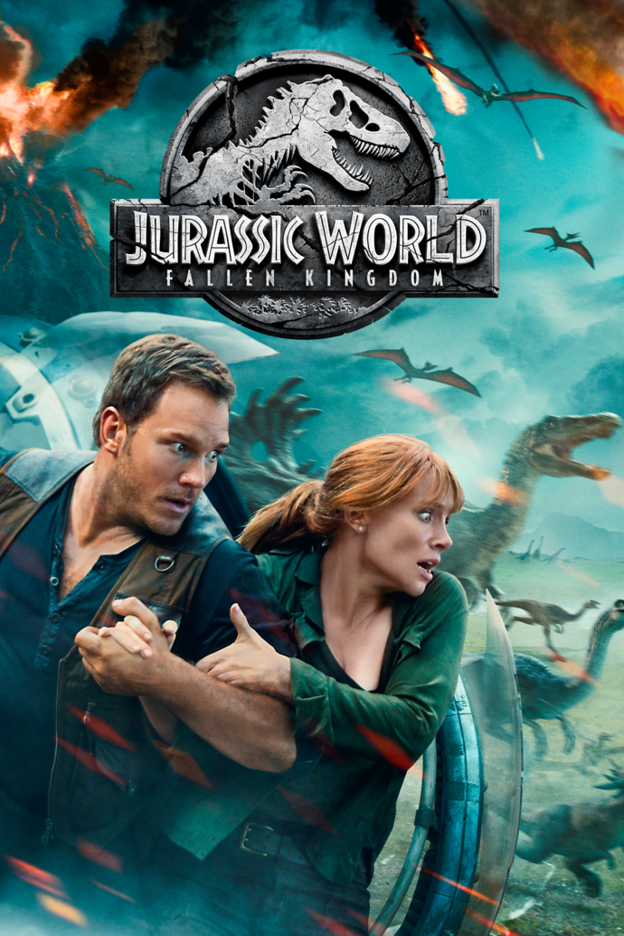 poster of Jurassic World Fallen Kingdom 2018 Tamil Dubbed