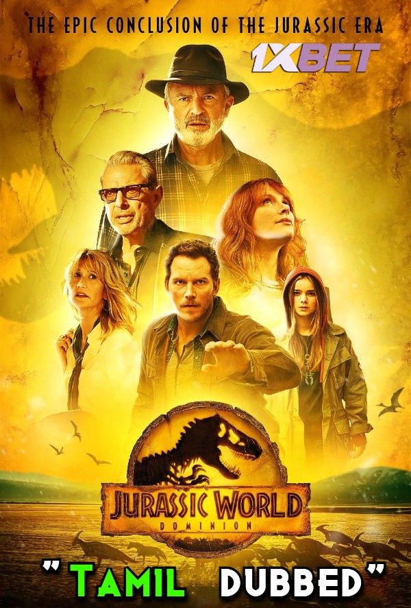 poster of Jurassic World: Dominion (2022) Tamil Dubbed HDTS