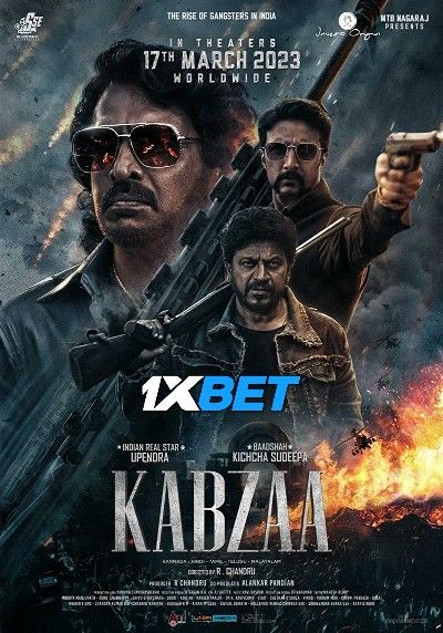 poster of Kabzaa (2023) Hindi Dubbed (Cleaned) PreDVDRip