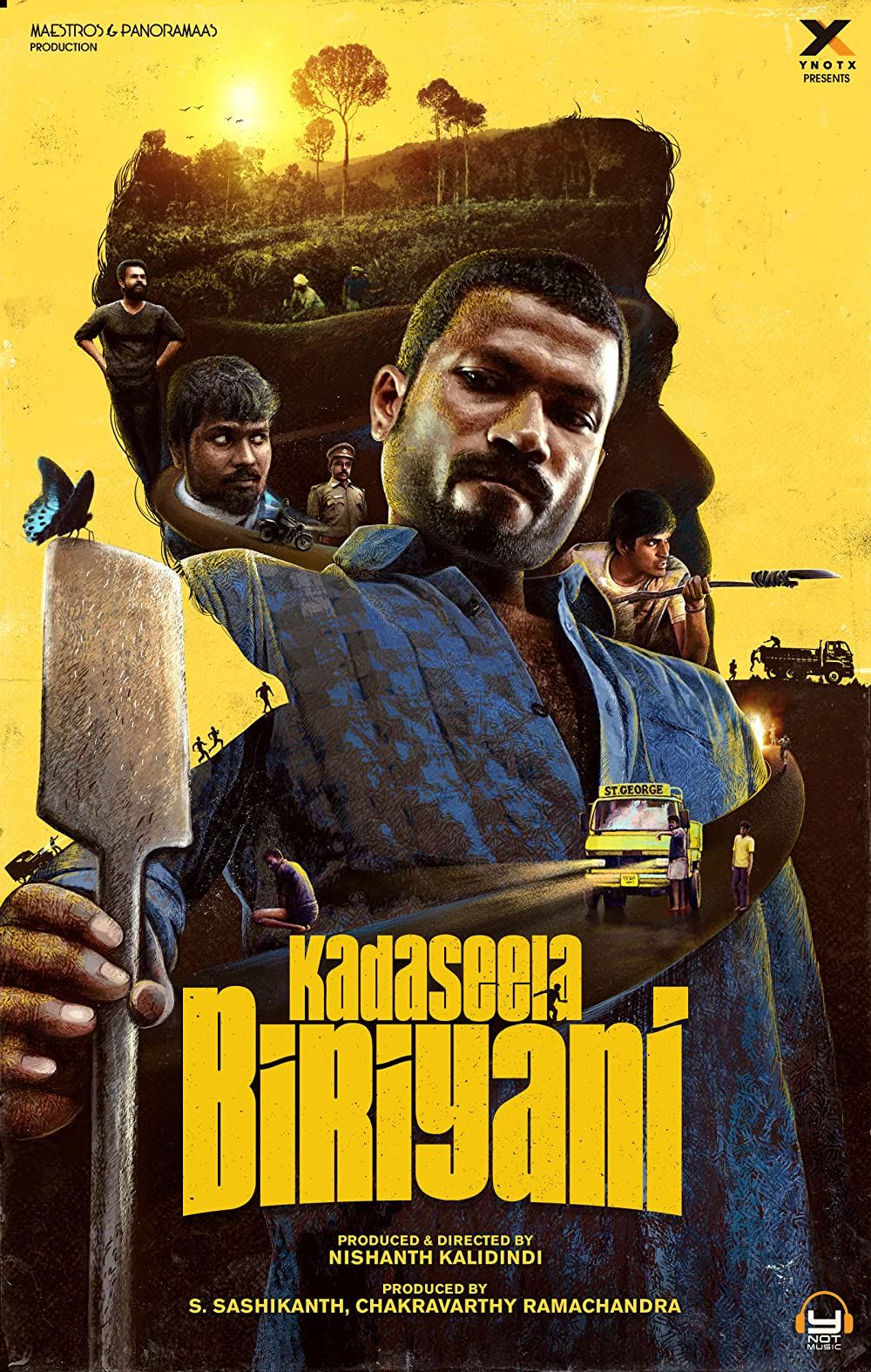 poster of Kadaseela Biriyani (2021) Hindi Dubbed HDRip