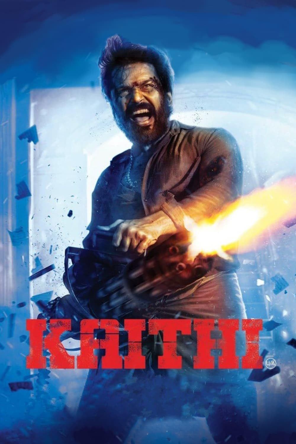 poster of Kaithi (2019) Hindi ORG Dubbed