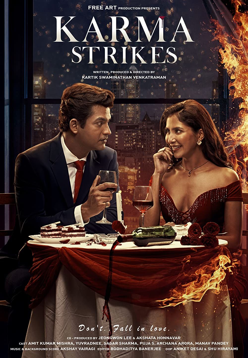 poster of Karma Strikes (2023) Hindi HDRip