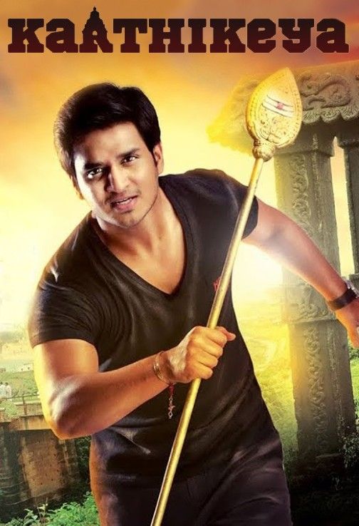 poster of Karthikeya (2014) UNCUT Hindi Dubbed Movie