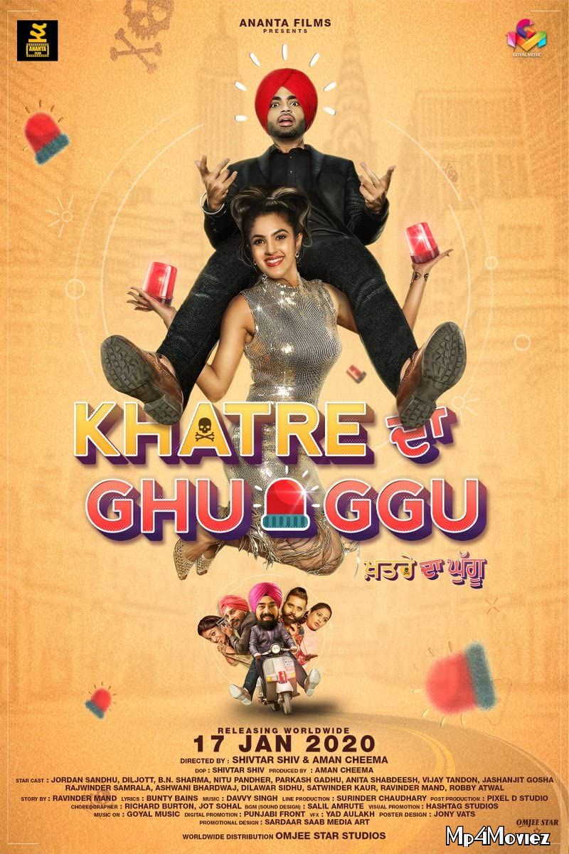 poster of Khatre Da Ghuggu 2020 Punjabi HDRip