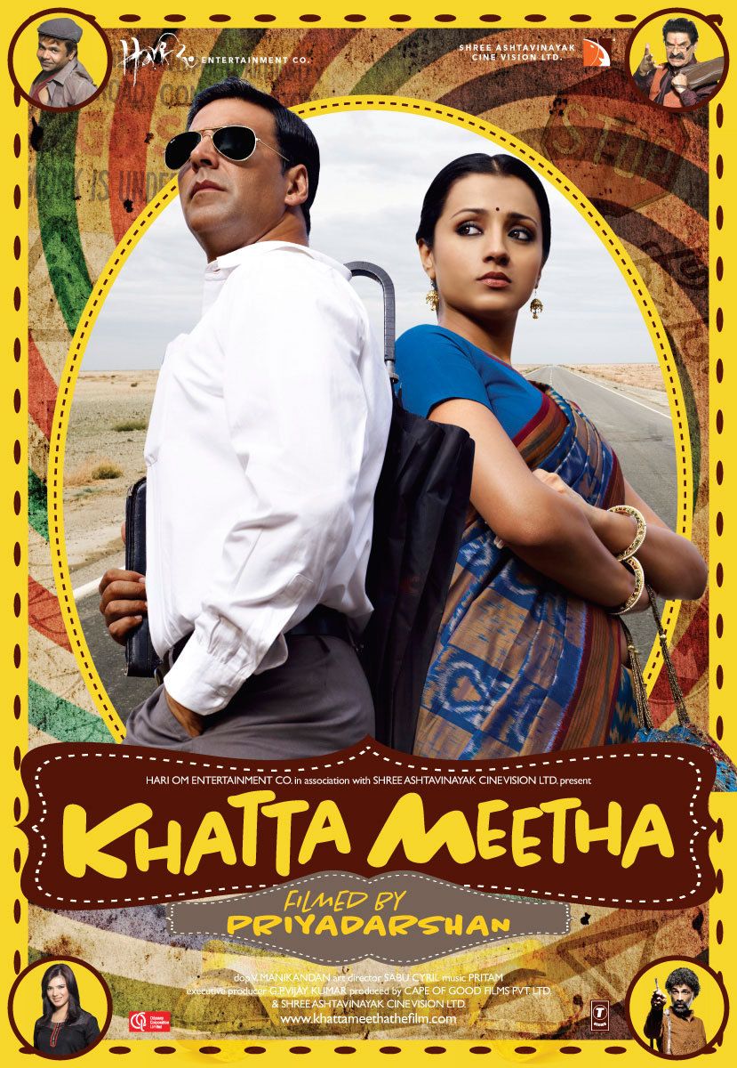 poster of Khatta Meetha (2010) Hindi WEBRip