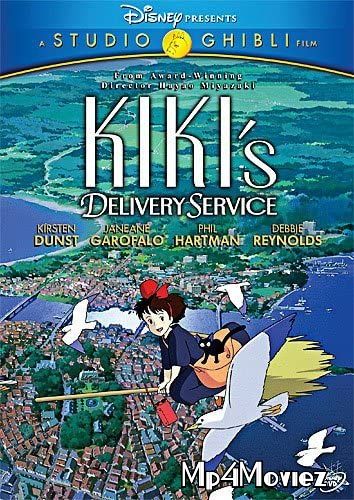 poster of Kikis Delivery Service (1989) Hindi Dubbed BRRip