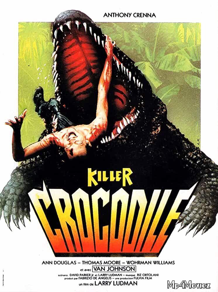 poster of Killer Crocodile 1989 Hindi Dubbed Full Movie