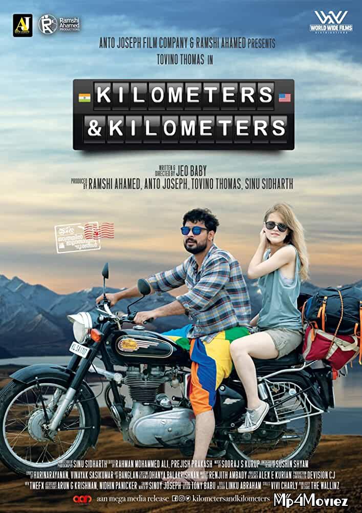 poster of Kilometers and Kilometers 2020 Malayalam Movie