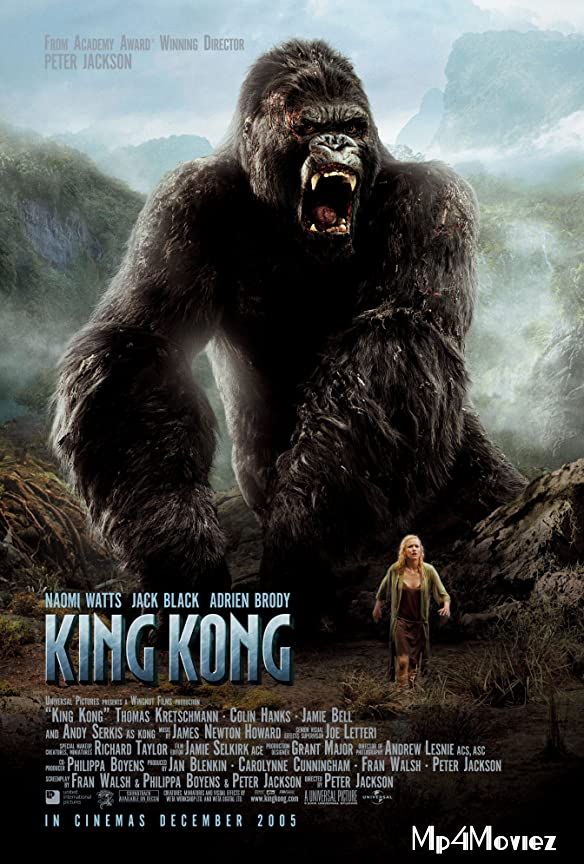 poster of King Kong (2005) Hindi Dubbed BRRip