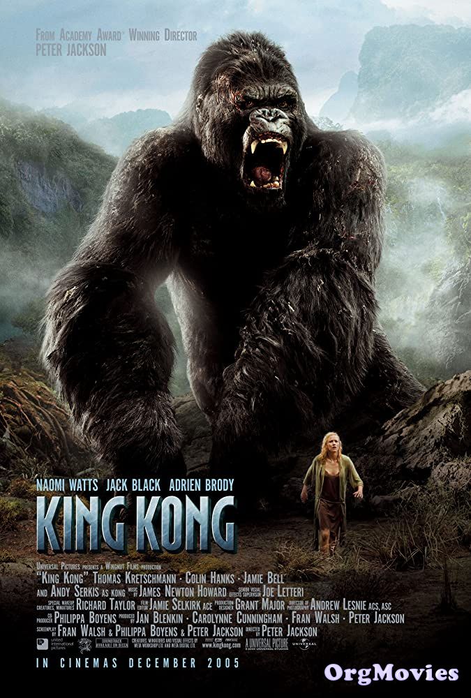 poster of King Kong 2005 Hindi Dubbed Full Movie