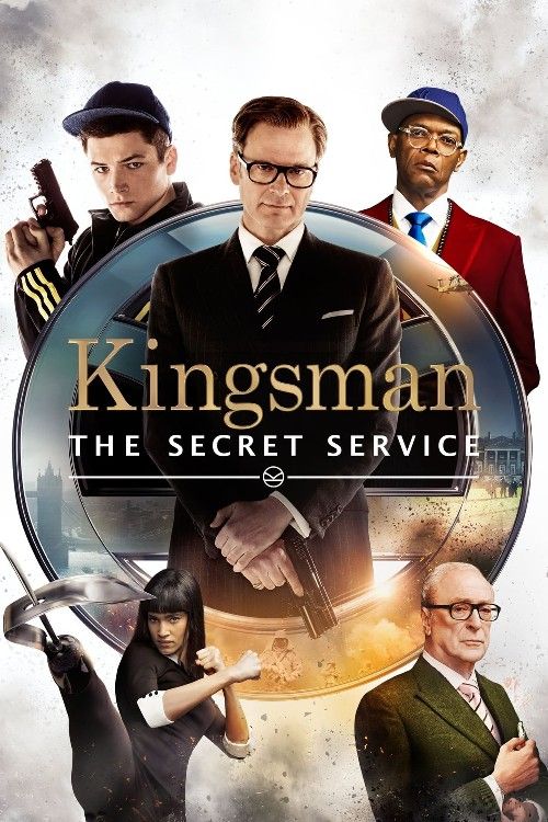 poster of Kingsman The Secret Service (2014) Hindi Dubbed Movie