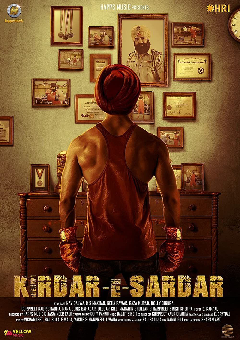 poster of Kirdar E Sardar (2017) Punjabi HDRip