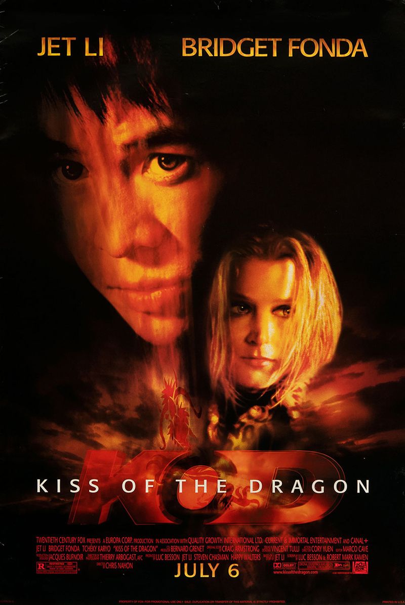 poster of Kiss of the Dragon (2001) Hindi Dubbed BRRip