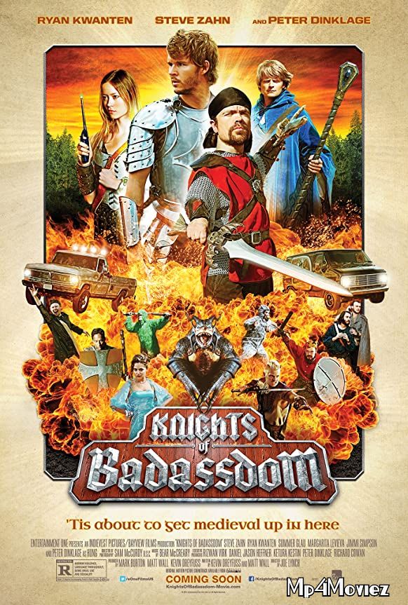 poster of Knights of Badassdom (2013) Hindi Dubbed BRRip