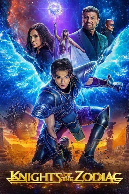 poster of Knights of the Zodiac (2023) Hindi Dubbed BluRay