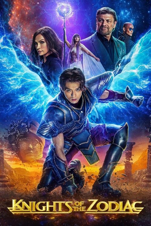 poster of Knights of the Zodiac (2023) Hindi Dubbed Movie