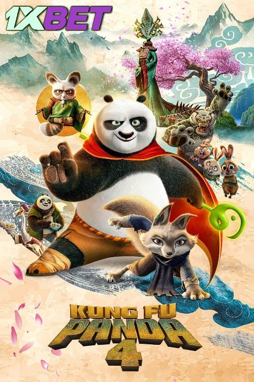 poster of Kung Fu Panda 4 (2024) English Movie