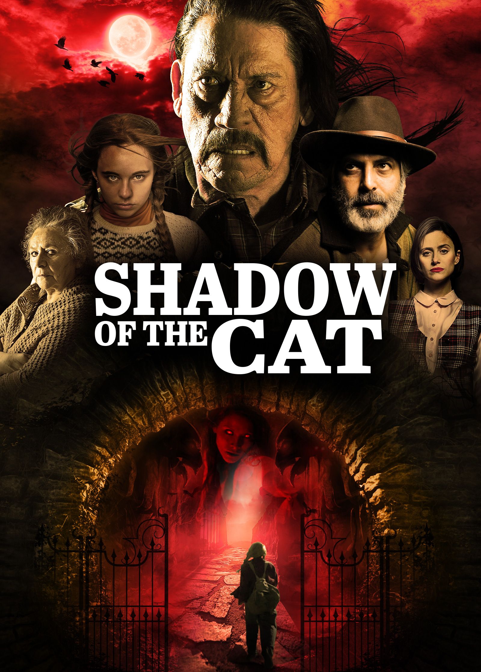 poster of La Sombra Del Gato (2021) Hindi Dubbed (Unofficial) WEBRip