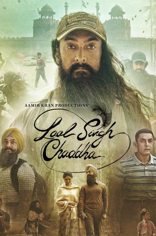 poster of Laal Singh Chaddha (2022) Hindi HDRip