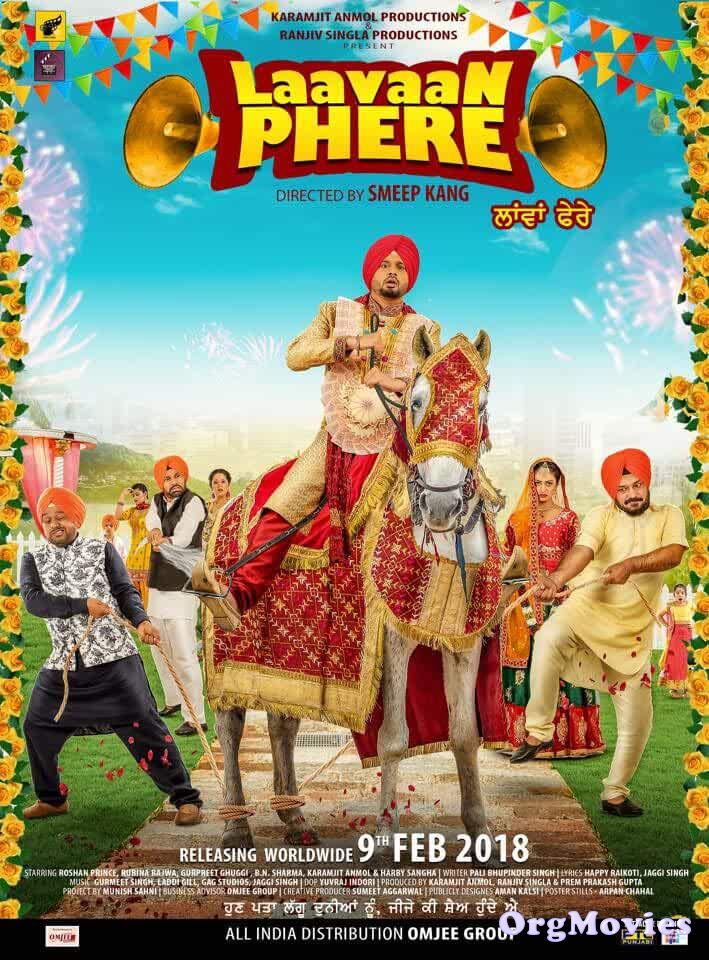 poster of Laavan Phere 2018 Punjabi Full Movie