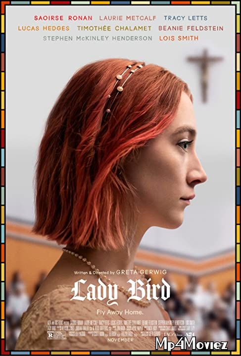 poster of Lady Bird (2017) Hindi Dubbed BluRay