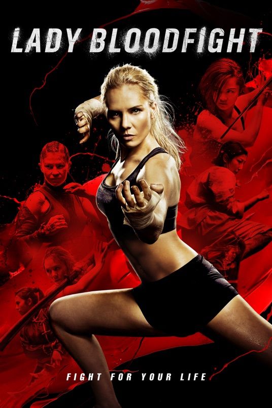 poster of Lady Bloodfight (2016) Hindi Dubbed BluRay