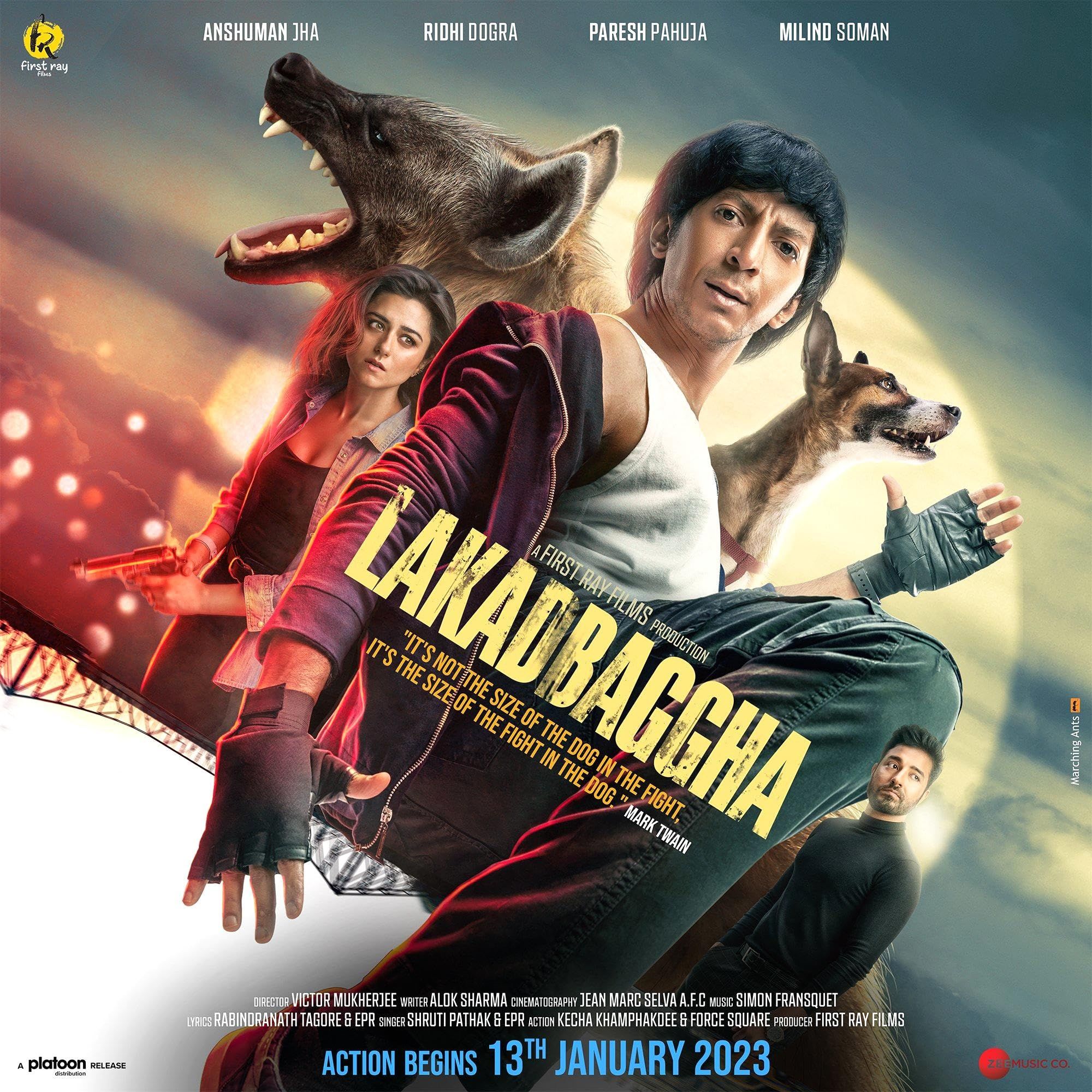 poster of Lakadbaggha (2023) Hindi HDRip