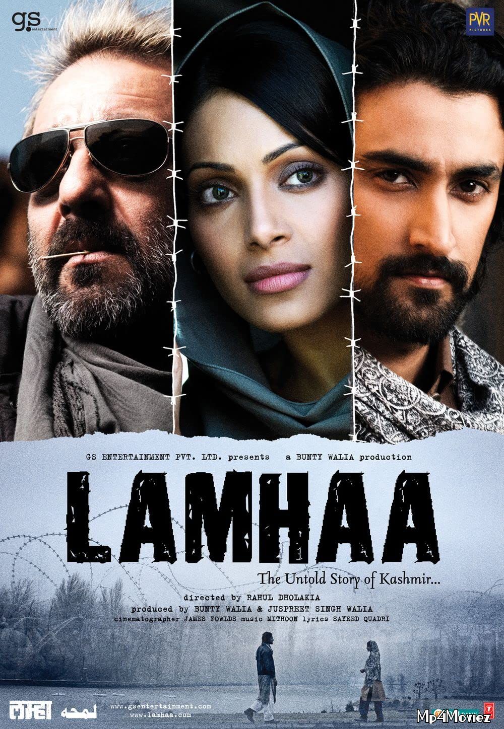 poster of Lamhaa The Untold Story of Kashmir (2010) Hindi HDRip