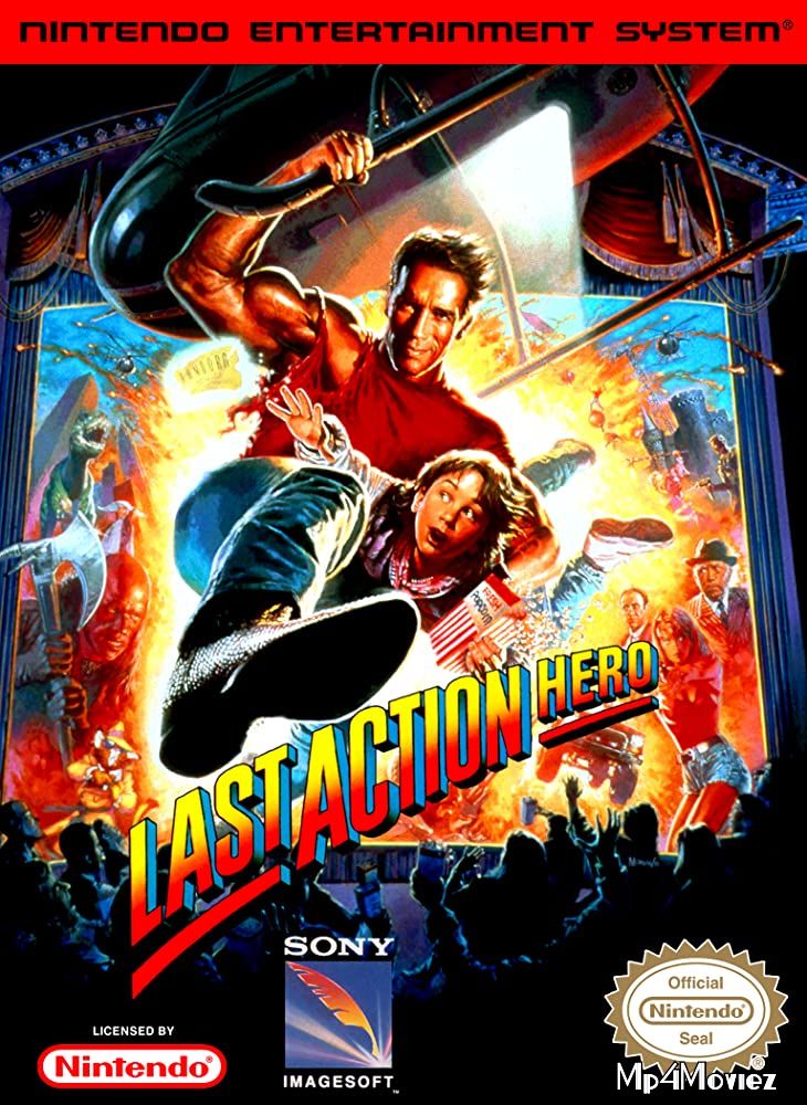 poster of Last Action Hero 1993 Hindi Dubbed Movie