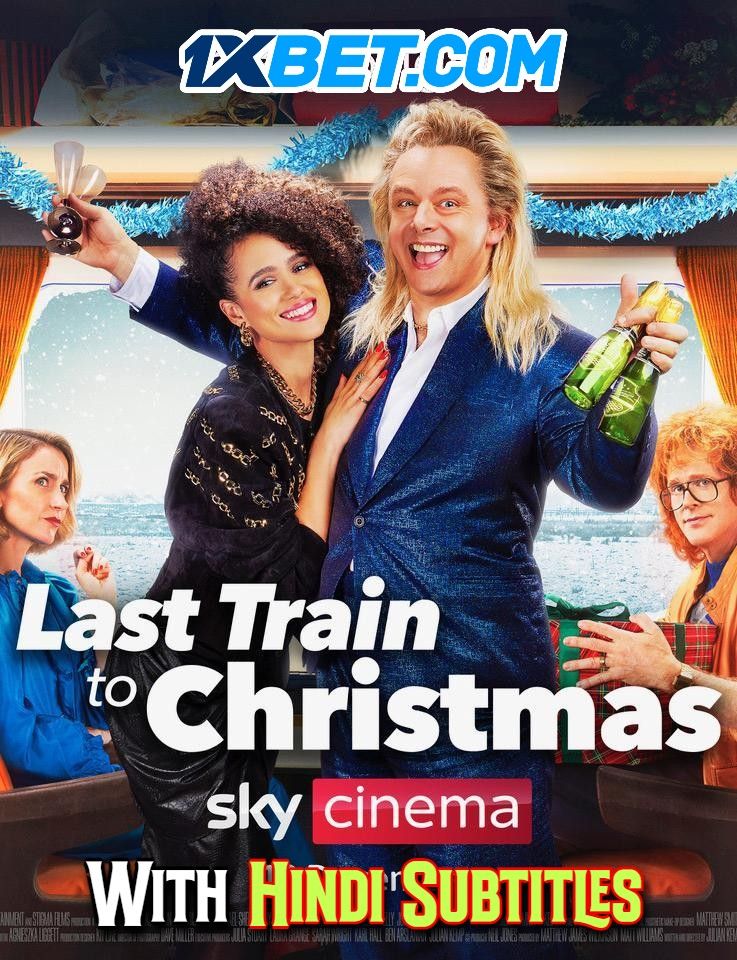 poster of Last Train to Christmas (2021) English (With Hindi Subtitles) WEBRip