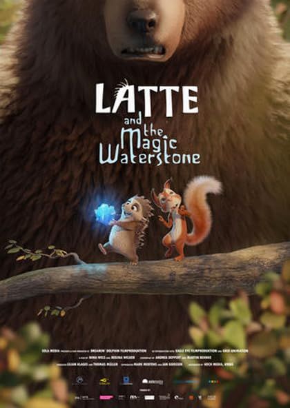 poster of Latte and the Magic Waterstone (2019) Hindi Dubbed BluRay